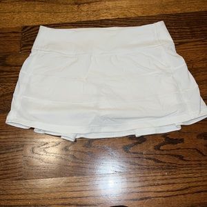 Lululemon white skirt